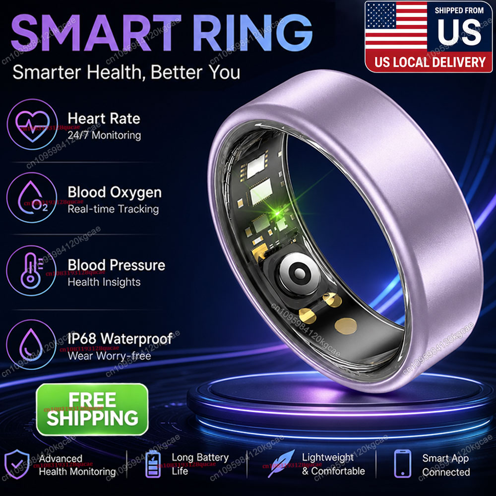 Gymnastic Ring - خاتم ذكي لتتبع معدل ضربات القلب