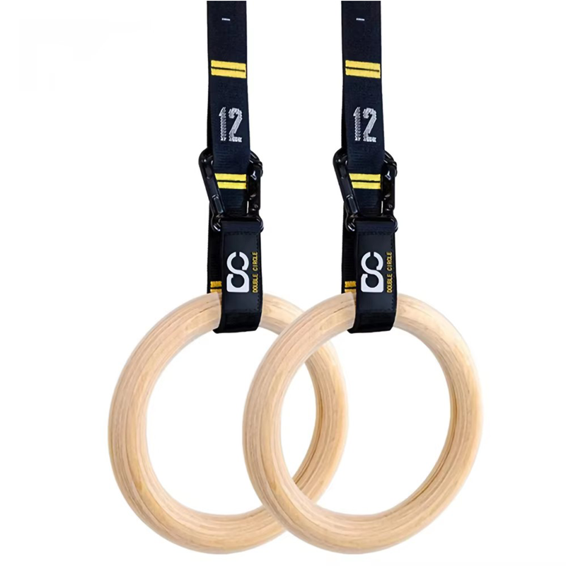 Gymnastic Ring - حلقات جمباز خشبية مقاس 32 مم