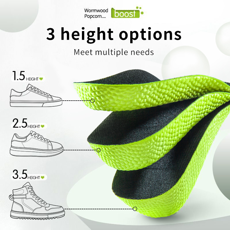 Weightlifting Shoes - رغوة الذاكرة الارتفاع زيادة النعال للرجال