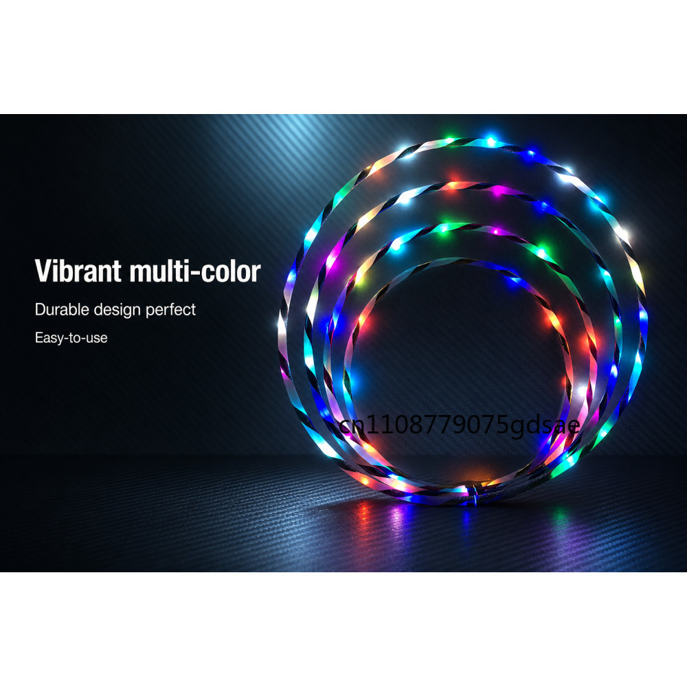 طوق رياضي مضيء LED بطول 60-90  - مراجعة Gymnastic Ring وسعره