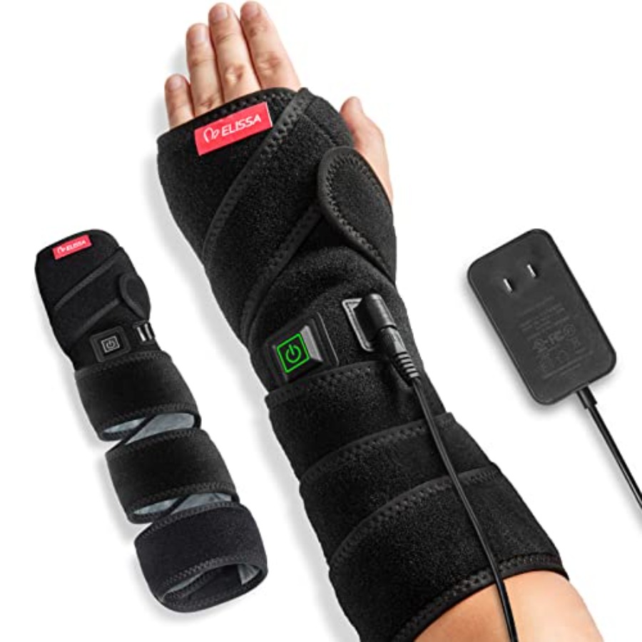 وسادة تدفئة للكتفين والذراعين  - مراجعة Wrist Wraps وسعره