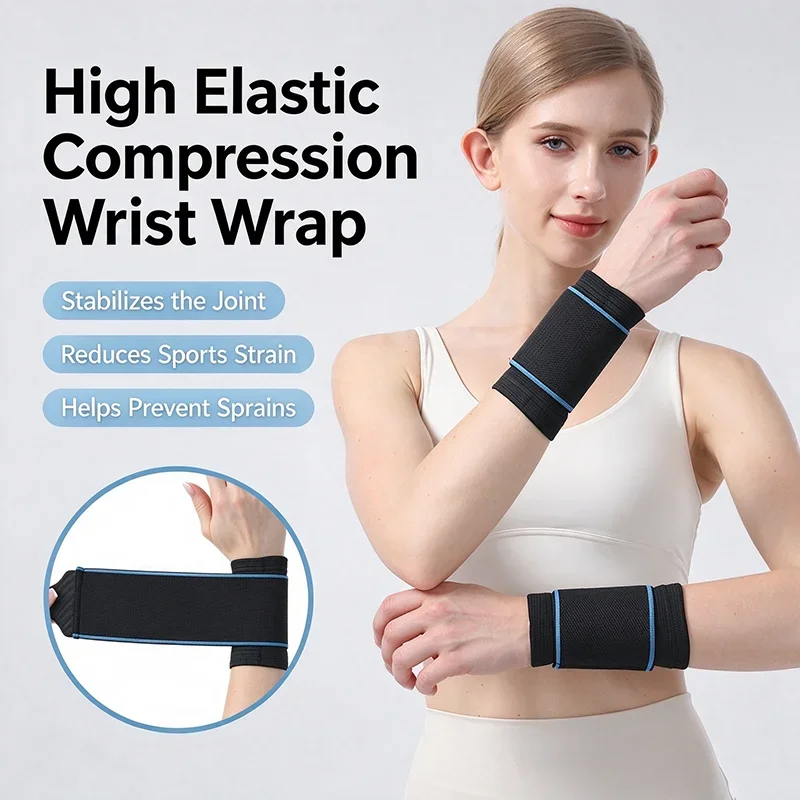 أربطة معصم مرنة قابلة للتعديل  - مراجعة Wrist Wraps وسعره