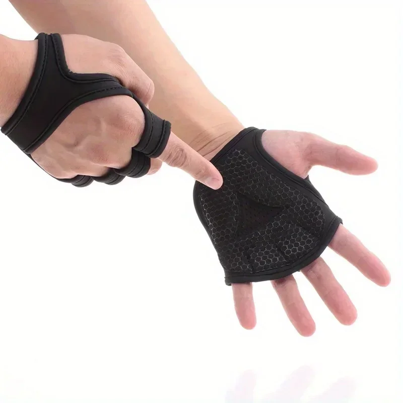 قفازات رياضية للجيم، قطعتان، ل - مراجعة Weightlifting Gloves وسعره