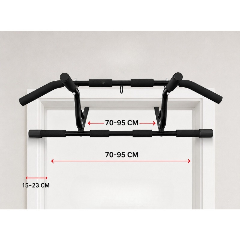 قضيب تمارين السحب المثبت على إ - مراجعة Pull Up Bar وسعره