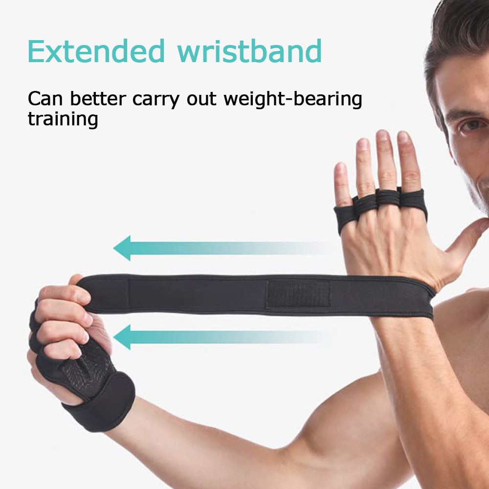 قفازات تدريب الأوزان بنصف الأص - مراجعة Weightlifting Gloves وسعره