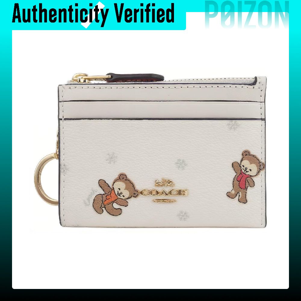 حقيبة مستندات COACH Skinny Id  - مراجعة Chalk Bag وسعره