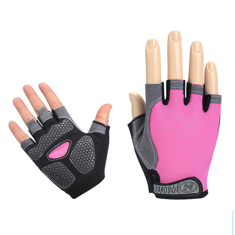 قفازات رياضية نصف إصبع مضادة ل - مراجعة Weightlifting Gloves وسعره